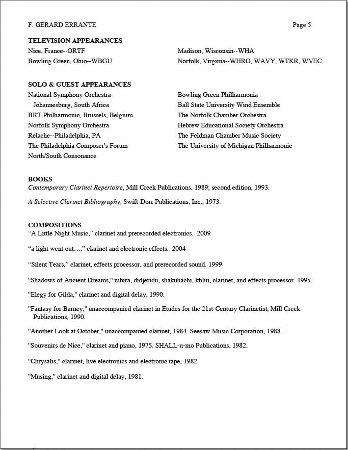 CV page 5
