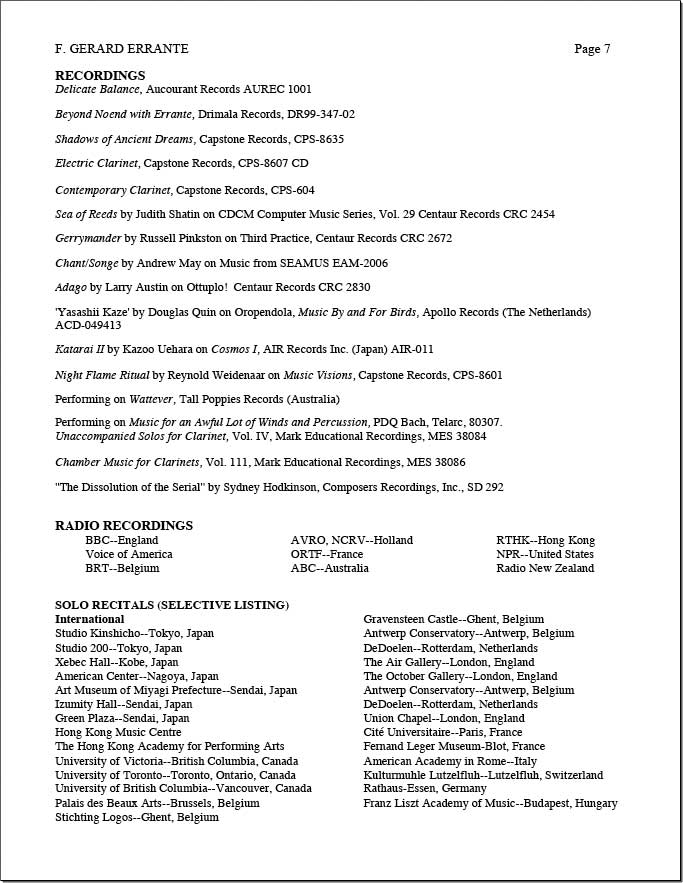 CV page 6