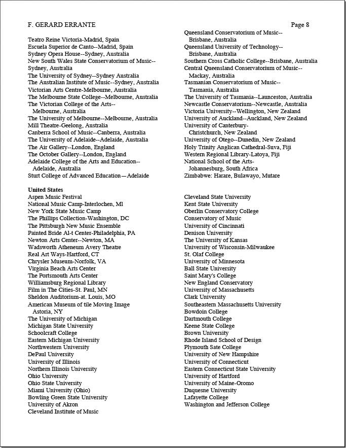 CV page 6