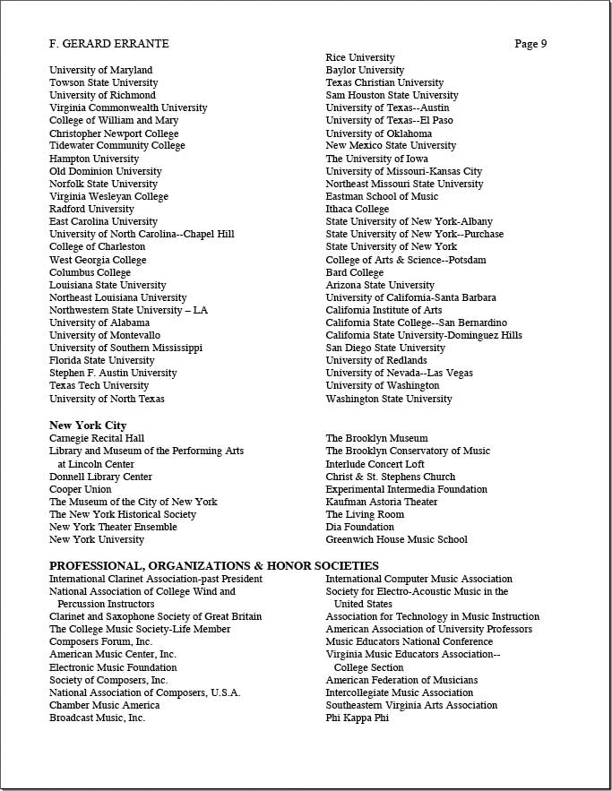 CV page 6